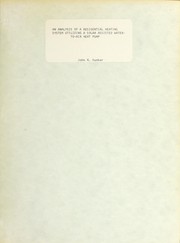 Cover of: Analysis of a residential heating system utilizing a solar assisted water-to-air heat pump