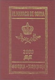 Cover of: Almanach De Gotha 2000  by John Kennedy