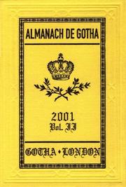 Almanach de Gotha by John Kennedy