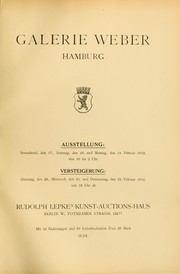 Cover of: Galerie Weber, Hamburg