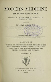 Cover of: Modern medicine, its theory and practice | Sir William Osler