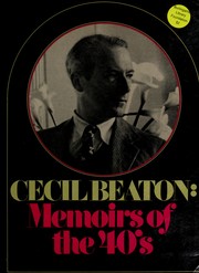 Cover of: Cecil Beaton: memoirs of the 40's