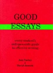 Cover of: Good Essays