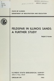 Cover of: Feldspar in Illinois sands: a further study