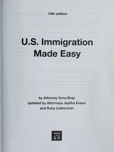U.S. Immigration Made Easy