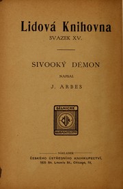 Cover of: Sivooký démon