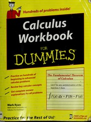 Cover of: Calculus workbook for dummies by Ryan, Mark, Ryan, Mark