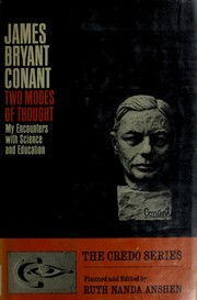 Two modes of thought by James Bryant Conant