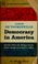 Cover of: Democracy in America