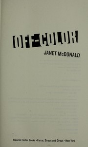 Cover of: Off-color by Janet McDonald
