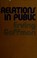 Cover of: Relations in public