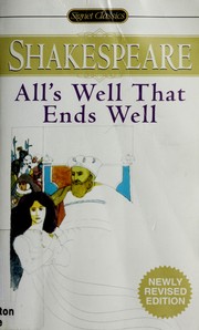 Cover of: All's well that ends well by William Shakespeare
