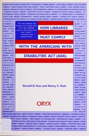 Cover of: How libraries must comply with the Americans with Disabilities Act (ADA)
