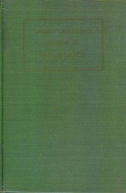 Illustrated Guide to Ancient Monuments, Volume VI, Scotland by V. Gordon Childe