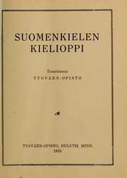 Cover of: Suomenkielen kielioppi by Work People's College (Duluth, Minn.)