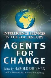 Cover of: Agents for Change: Intelligence Services in the 21st Century