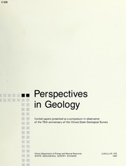 Perspectives in geology by Illinois State Geological Survey