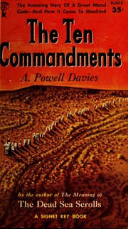 Cover of: The Ten Commandments. by A. Powell Davies