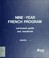 Cover of: Nine-year French program