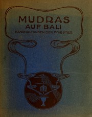 Mudras auf Bali