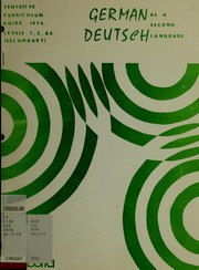 Cover of: German as a second language | Alberta. Alberta Education