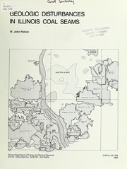 Cover of: Geologic disturbances in Illinois coal seams