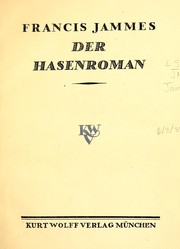 Cover of: Der hasenroman.