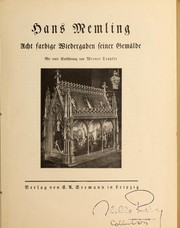 Cover of: Hans Memling by Hans Memling