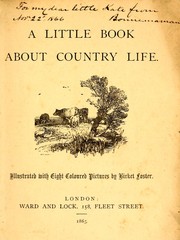 Cover of: A little book about country life
