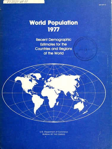 cover of World population, 1977