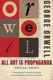 All art is propaganda cover