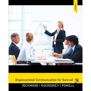 Cover of: Organizational Communication for Survival 5th Ed.