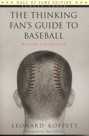 Cover of: The Thinking Fan's Guide to Baseball by 