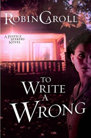 Cover of: To Write A Wrong
