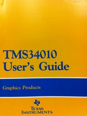 Cover of: TMS34010 user's guide