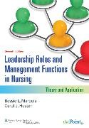 Cover of: Leadership Roles and Management Functions in Nursing: Theory and Application