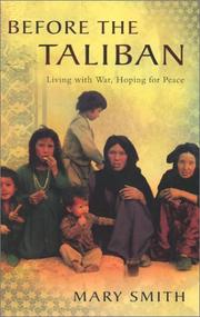 Cover of: Before the Taliban by Mary Smith