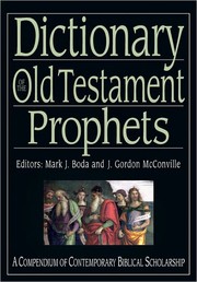 Cover of: Dictionary of the Old Testament: Prophets (The Ivp Bible Dictionary Series