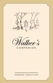 Cover of: Walker's Companion by Malcolm Tait          