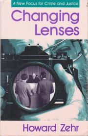 Cover of: Changing lenses by Howard Zehr