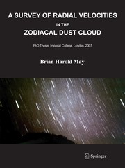 A survey of radial velocities in the zodiacal dust cloud by Brian Harold May