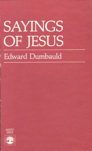 Cover of: Sayings of Jesus