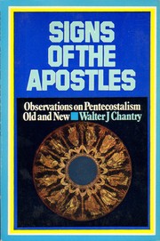 Cover of: Signs of the apostles | Walter J. Chantry