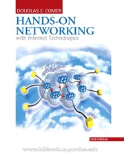 Cover of: Hands-on networking with Internet technologies by Douglas E. Comer
