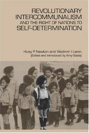 Cover of: Revolutionary Intercommunalism and the Right of Nations to Self-determination