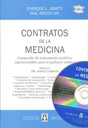 Cover of: CONTRATOS DE LA MEDICINA. Incluye CD-ROM