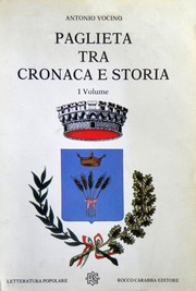 Cover of: Paglieta tra cronaca e storia by Antonio Vocino