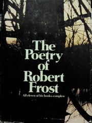 Cover of: The poetry of Robert Frost by Robert Frost