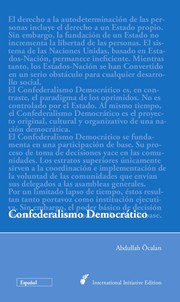 Cover of: Confederalismo Democrático by 