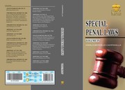 Cover of: Special Penal Laws, Volume Four